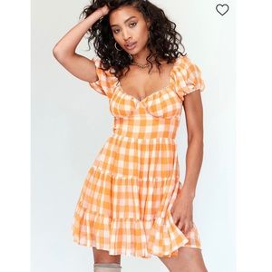 Princess Polly Danny Mini Dress in Orange